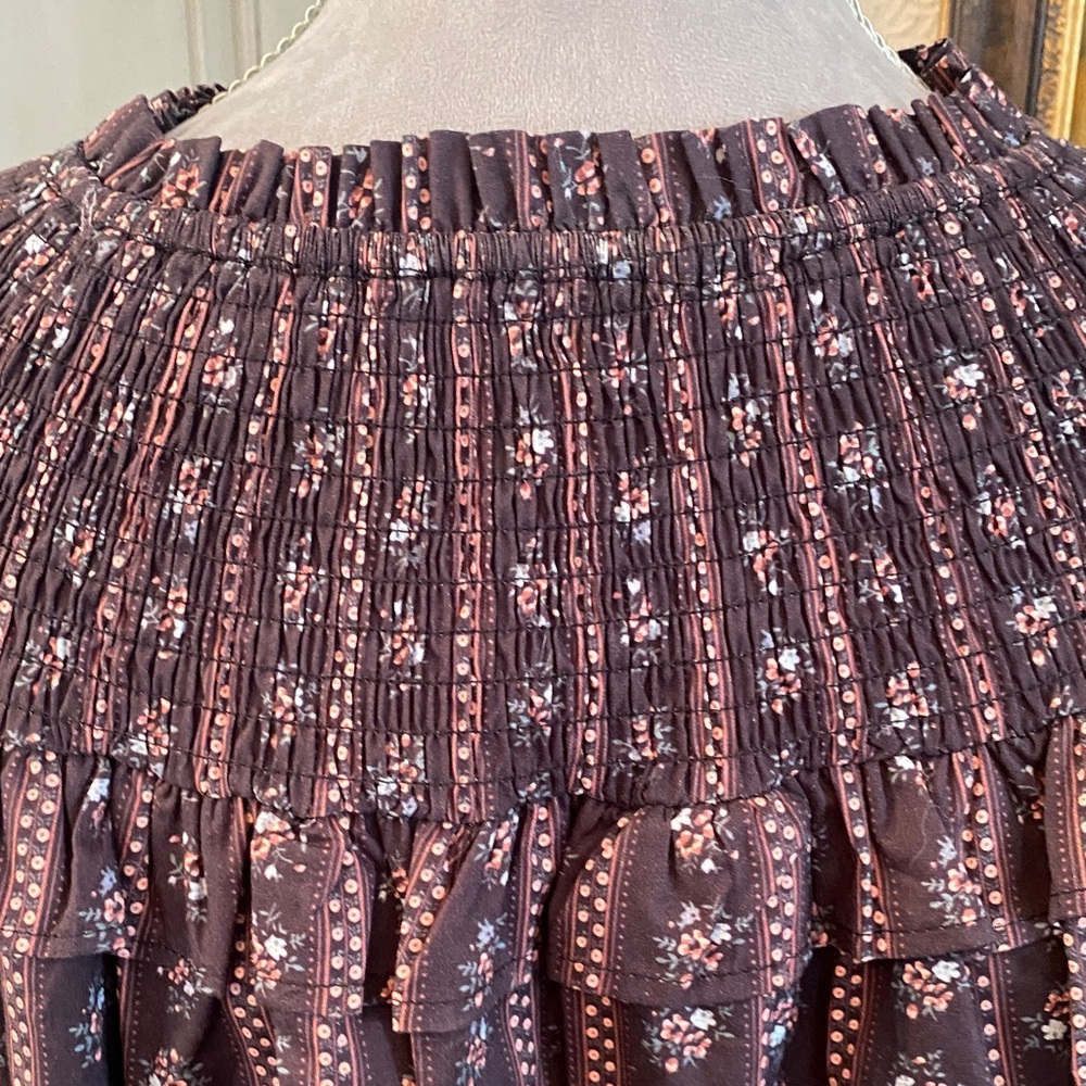 AUREUM Purple Patterned Blouse - image 7